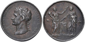 MEDAGLIE NAPOLEONICHE Medaglia 1805 per l’incoronazione - Opus: Manfredini - PB (g 39,67 - Ø 41 mm)
qBB