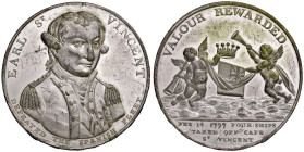 GRAN BRETAGNA Medaglia 1797 Jervis John battaglia di Saint-Vincent, vittoria inglese sugli spagnoli - MA (g 20,80 - Ø 37mm)
qBB