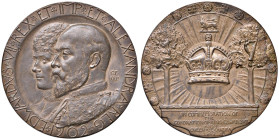 GRAN BRETAGNA Edoardo VII (1901-1910) Medaglia 1902 Incoronazione - AE (g 17,69 - Ø 35 mm)
FDC