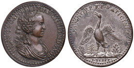 Bianca Cappello (1548-1587) Medaglia - Opus: Giovanni Zanobi Weber (1760-1805) - (g 49,27 - Ø 47 mm) AE
SPL