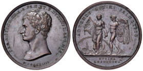 MODENA Francesco IV D'austria - Este (1814-1846) Medaglia 1814 Arrivo a Modena del nuovo duca - (g 38,68 - Ø 42 mm) AE Colpetti.
SPL