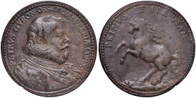 NAPOLI Medaglia 1618 Don Pedro Gyrón de Osuna, viceré di Napoli - Opus: Giulio Di Grazia - Fusione (g 21,99 - Ø 45 mm)
BB