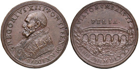 Gregorio XIII (1572-1585) Medaglia 1580 Ponte Gregoriano sul Paglia - Opus: Fragni - AE (g 31,34 - Ø 39 mm) Riconio
SPL+