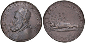 Leone XI (1605) Medaglia A. I - Opus: G. Rancetti - AE (g 24,16 - Ø 36 mm) Riconio
qFDC
