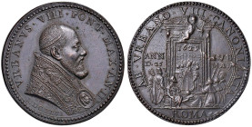 Urbano VIII (1623-1644) Medaglia 1625 A. III - Opus: G. Mola - (g 27,32 - Ø 35 mm) AE Difetto di conio
SPL+