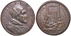 Innocenzo X (1644-1655) Medaglia 1650 A. VI - Opus: G M - (g 8,00 - Ø 33 mm) AE
qFDC