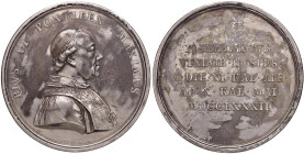 Pio VI (1775-1799) Medaglia 1782 Viaggio a Vienna - Opus: Donner (g 52,52 - Ø 55 mm) AG
BB