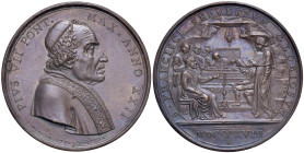 Pio VII (1800-1823) Medaglia 1821 A. XXII - Opus: Mercandetti - AE (g 28,06 - Ø 41 mm)
FDC