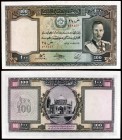SH 1318 (1939). Afganistán. Banco de Afganistán. 100 afghanis. (Pick 26a). Rey Muhammad Zahir. Escaso. S/C-.