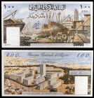 1964. Argelia. Banco Central. 100 dinars. (Pick 125). 1 de enero. S/C.