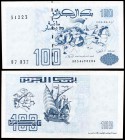 1992. Argelia. Banco de Argelia. 100 dinars. (Pick 137). 21 de mayo. S/C.