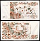 1992. Argelia. Banco de Argelia. 200 dinars. (Pick 138). Escuela coránica. S/C.