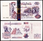 1998. Argelia. Banco de Argelia. 500 dinars. (Pick 141). 10 de junio. S/C.