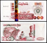 2005. Argelia. Banco de Argelia. 1000 dinars. (Pick 143). 22 de marzo. S/C.