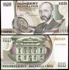 1984. Austria. Banco Nacional. 100 chelines. (Pick 150). 2 de enero, Eugene Böhm v. Bawerk. S/C.