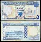 1973 (1993). Bahréin. Agencia Monetaria. 5 dinars. (Pick 14). Aeropuerto Internacional de Bahréin. S/C-.