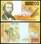 s/d (1995). Bélgica. Banco Nacional. 200 francos. (Pick 148). Adolphe Sax. S/C.