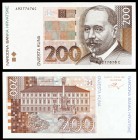 1993 (1994). Croacia. Banco Nacional. 200 kuna. (Pick 33a). 31 de octubre, Stjepan Radic. S/C-.