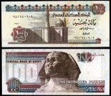 (1994 ó 1997). Egipto. Banco Central. 100 libras. (Pick 61). Mezquita del Sultán Hassán. S/C-.