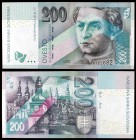 2002. Eslovaquia. Banco Nacional. 200 coronas. (Pick 41). 30 de agosto, Anton Bernolak. Serie E. S/C.