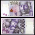 2005. Eslovaquia. Banco Nacional 1000 coronas. (Pick 47a). 25 de agosto, Andrej Hlinka. Serie P. S/C.