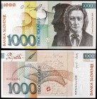 2005. Eslovenia. Banco de Eslovenia. 1000 tolarjev. (Pick 32c). 15 de enero, France Preseren. S/C.