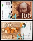 1997. Francia. Banco de Francia. 100 francos. (Pick 158a). Paul Cézanne. Escaso. S/C.