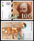 1998. Francia. Banco de Francia. 100 francos. (Pick 158a). Paul Cézanne. Escaso. S/C.