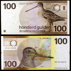 1977 (1981). Holanda. De Nederlandsche Bank. 100 gulden. (Pick 97a). 28 de julio. Muy escaso. S/C.