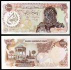 s/d. Irán. Banco Markazi. 1000 rials. (Pick 125b). Tumba de Hafez. S/C.