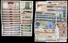 Irán. 47 billetes de diversas fechas y valores. S/C-/S/C.
