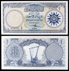 s/d (1959). Iraq. Banco Central. 1 dinar (Pick 53a). S/C-.