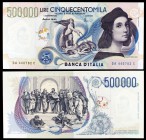 1997. Italia. Banco de Italia. 500000 liras. (Pick 118). 6 de mayo, Rafaello. Raro. S/C.