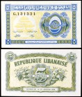 1948. Líbano. Gobierno. 5 piastras. (Pick 40). EBC-.