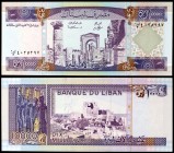 1993. Líbano. Banco de Líbano. 10000 libras. (Pick 70). S/C.