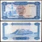 s/d (1972). Libia. Banco Central. 1 dinar. (Pick 35b). MBC.