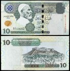 s/d (2004). Libia. Banco Central. 10 dinars. (Pick 70a). Omar El Mukhtar. S/C.
