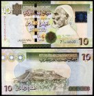 s/d (2009). Libia. Banco Central. 10 dinars. (Pick 73). S/C.