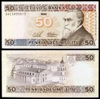 1993. Lituania. Banco de Lituania. 50 litu. (Pick 58a). Escaso. S/C.