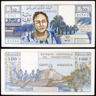 1973. Mauritania. Banco Central. 100 ouguiya. (Pick 1a). 20 de junio. Escaso. S/C-.