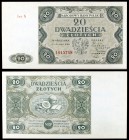 1947. Polonia. Banco Nacional. 20 zlotych. (Pick 130). 15 de julio. S/C.