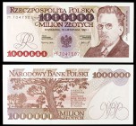 1993. Polonia. Banco Nacional. 1000000 zlotych. (Pick 162a). 16 de noviembre, W. Reymont. Escaso. S/C.