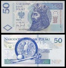 1994 (1995). Polonia. Banco Nacional. 50 zlotych. (Pick 175a). 25 de marzo, Rey Kazimierz III Wielki. S/C.