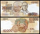 1991. Portugal. Banco de Portugal. 10000 escudos. (Pick 185c). 16 de mayo. Dr. Antonio Gaetano de Abreu Preire Egas Moniz. S/C.