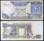 s/d (1996). Qatar. Banco Central. 50 riyals. (Pick 17). Escaso. S/C.