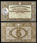 1952. Suiza. Banco Nacional. 5 francos. (Pick 11p). Monumento William Tell. Escaso. S/C.