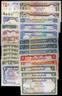 Yemen. República Árabe. Lote de 26 billetes de distintos valores y fechas. S/C-.