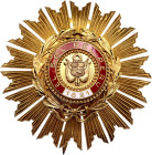 Peru Order of the Peruvian Sun Grand Cross Breast Star 1921