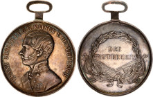 Austria - Hungary Bravery Silver Medal "Der Tapferkeit" I Class Type II 1859 - 1866