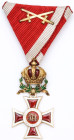 Austria - Hungary Order of Leopold Knight Cross with War Decoration 1860 -1914